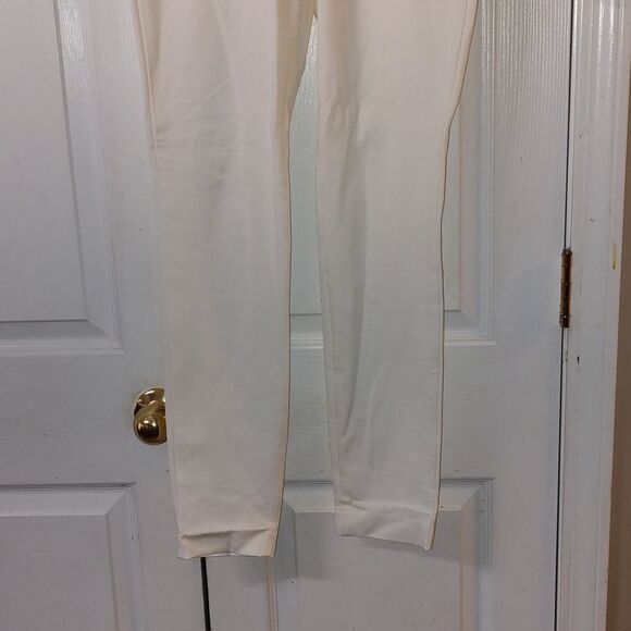 Old Navy White Pixie dress pants Sz 4 - Picture 2 of 6